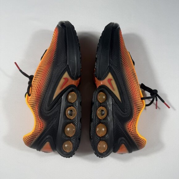 New Nike Air Max Dn Shoes Mens Size 12 Orange Black Gradient Running Sneakers - Picture 3 of 8